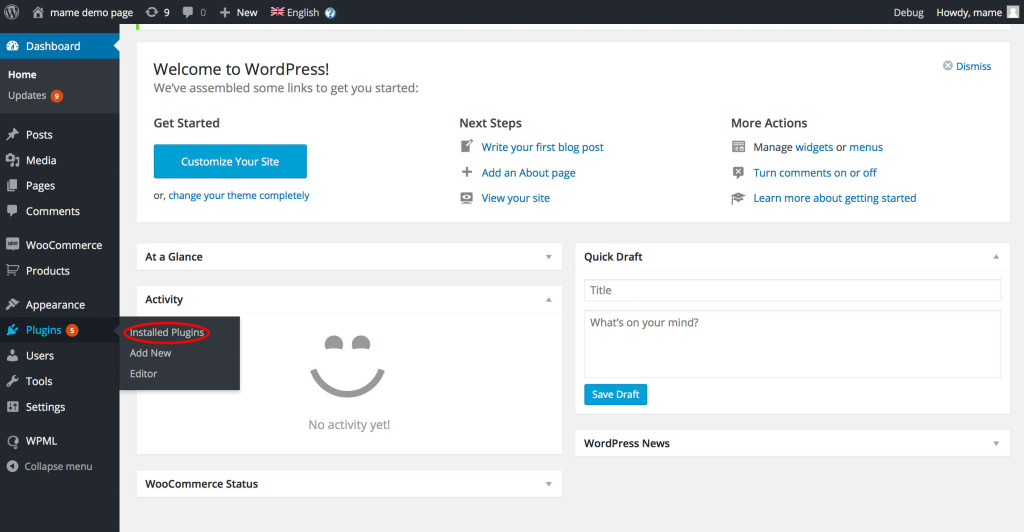 postfinance installation plugins