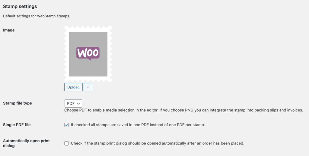 2. Setting up the plugin — screenshot