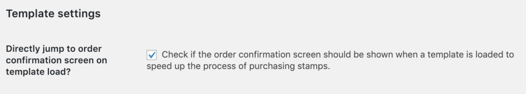2. Setting up the plugin — screenshot