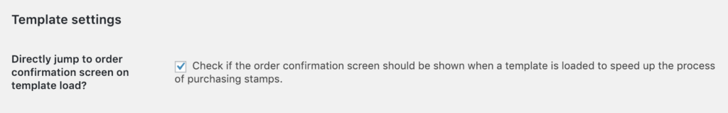 2. Setting up the plugin — screenshot
